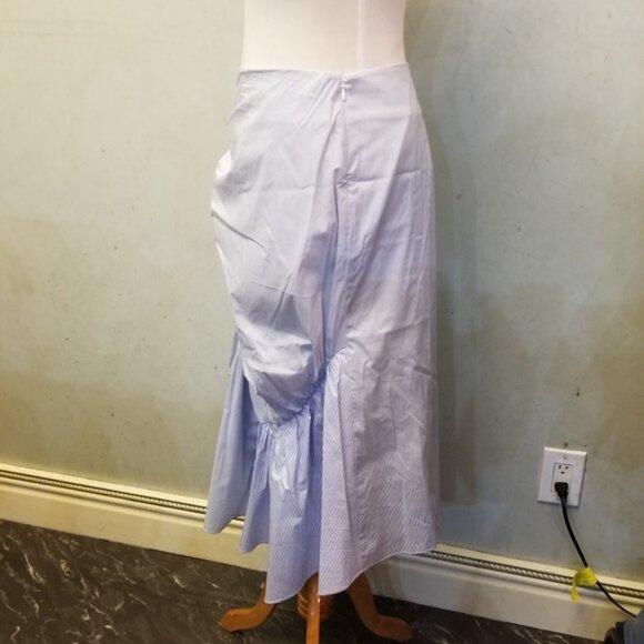 NWOT Trouve Mixed Stripe A Line Poplin Skirt woen's Size XL( R17) - Picture 5 of 8